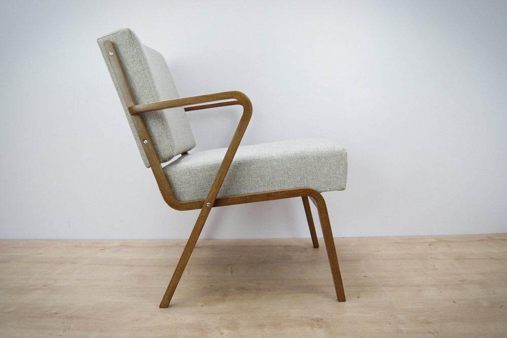 Armchair By Selman Selmanagic For Veb Deutsche Werkstätten Hellerau, 1950s photo furniture