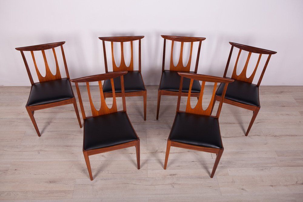 Brasilia Dining Chairs From G Plan, 1960s, Set Of 6 photo for sale