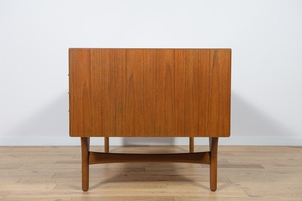 photo for sale Mid Century Freestanding Teak Desk By Valdemar Mortensen, 1960s