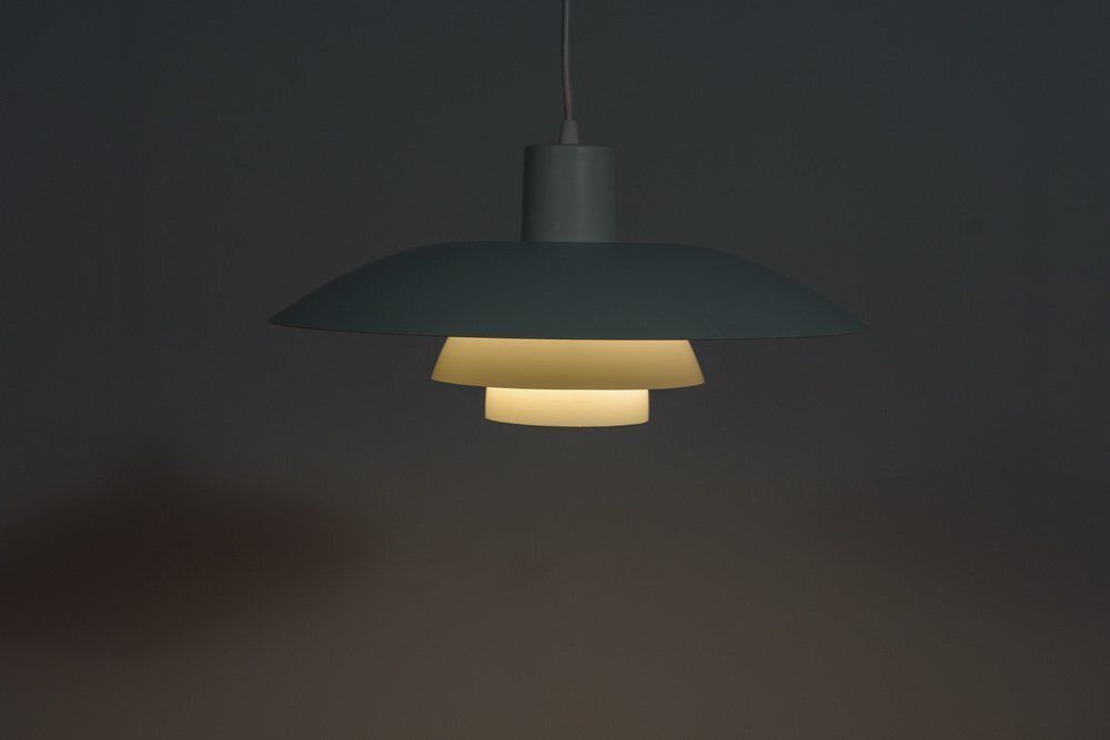 Mid Century Ph4 Pendant Lamp By Poul Henningsen For Louis Poulsen, 1960s photo Lighting
