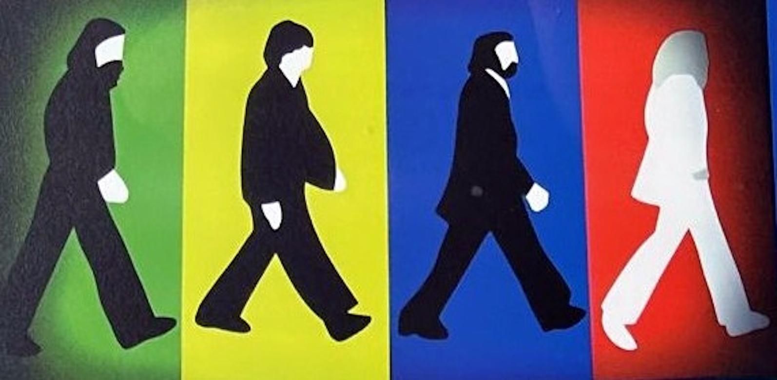 Marco Lodola Color Screenprint On Paper, “A.P.” (Artist’s Proof) Mirror Frame photo buy