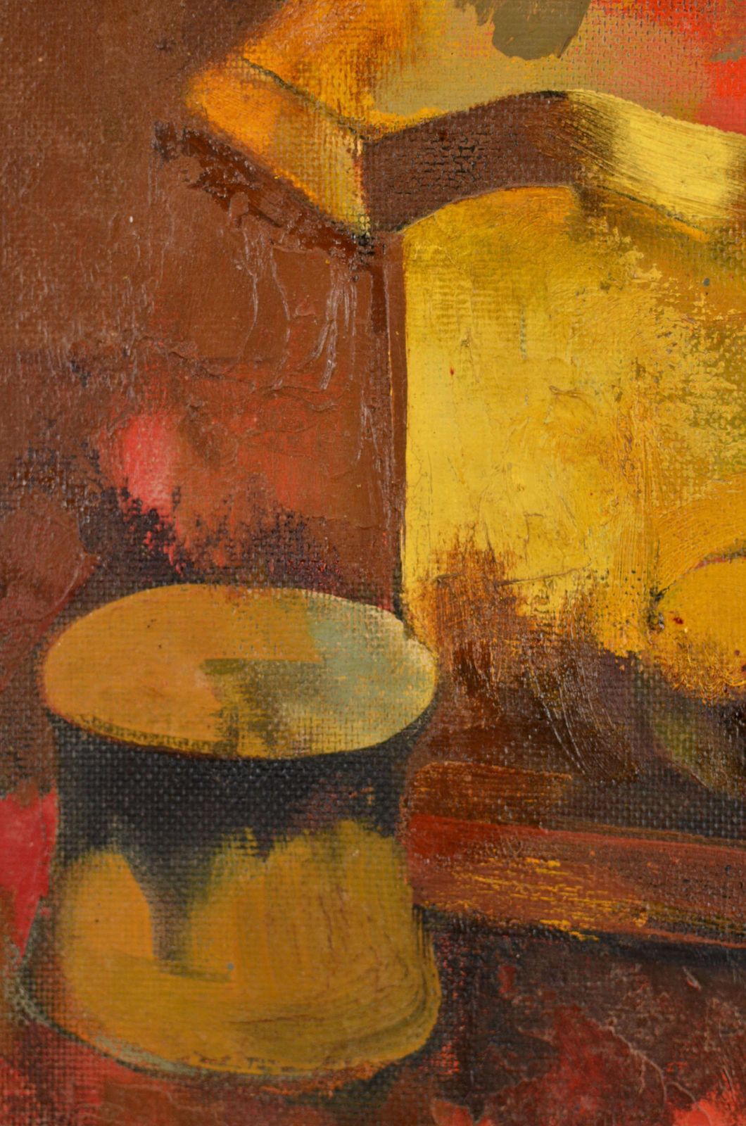 Janis Zemitisstill Life. 1990. Canvas, Oil, 60x80 Cm1990 photo furniture