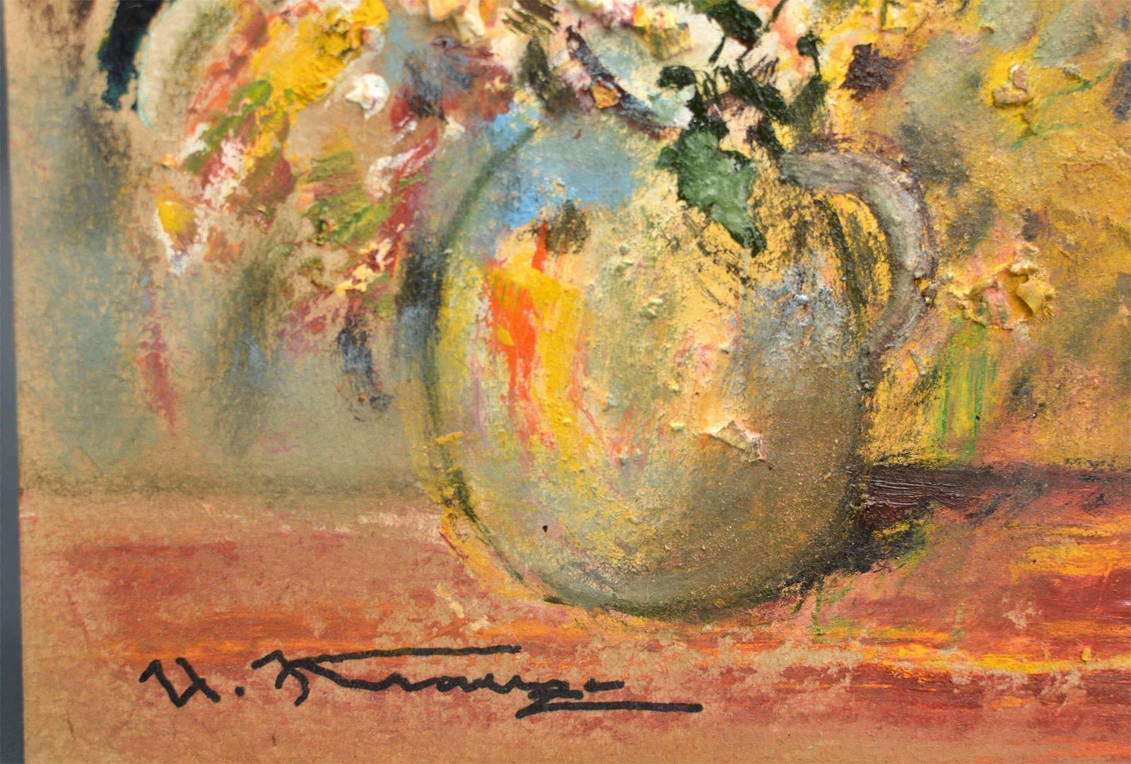 Uldis Krauzeevening Glow, Oil/Cardboard, 30x21 Cm, 20202020 photo buy
