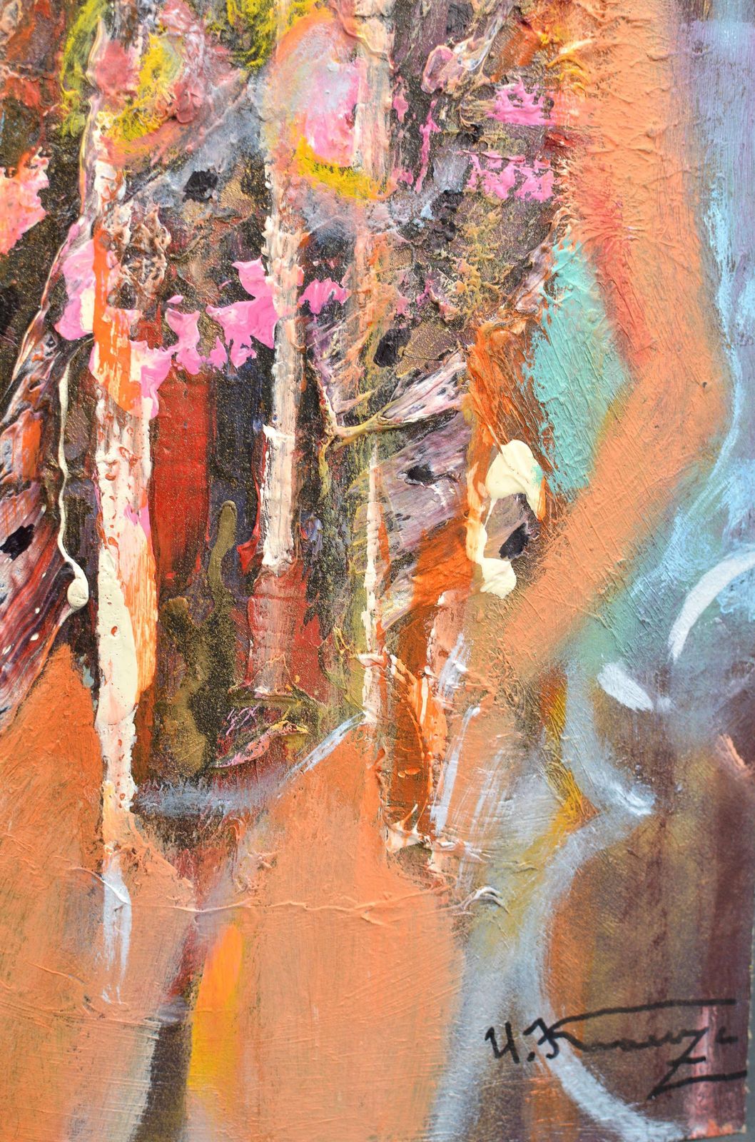 Uldis Krauzenew Gown. 2020. Oil/Cardboard, 37x24 Cm2020 photo 354.0