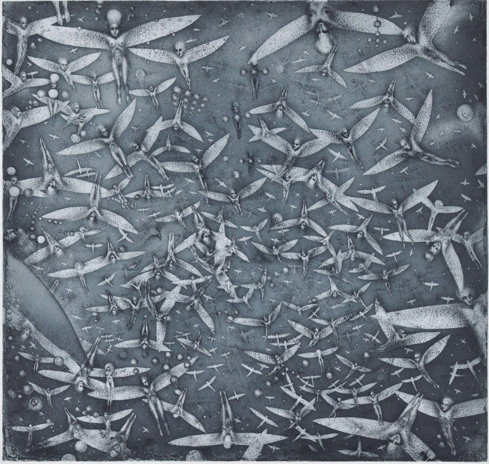 Nele Zirniteporioheresis. 2004. Paper, Etching, 49.5x51.5 Cm2004