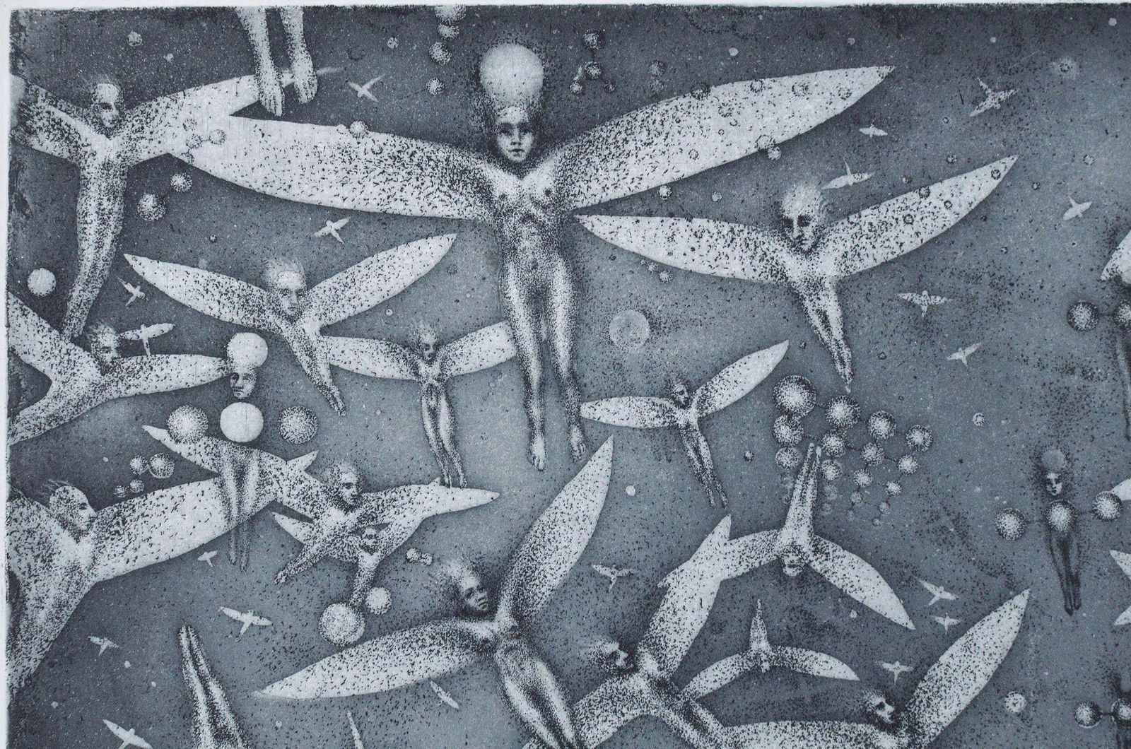 Nele Zirniteporioheresis. 2004. Paper, Etching, 49.5x51.5 Cm2004 photo vintage