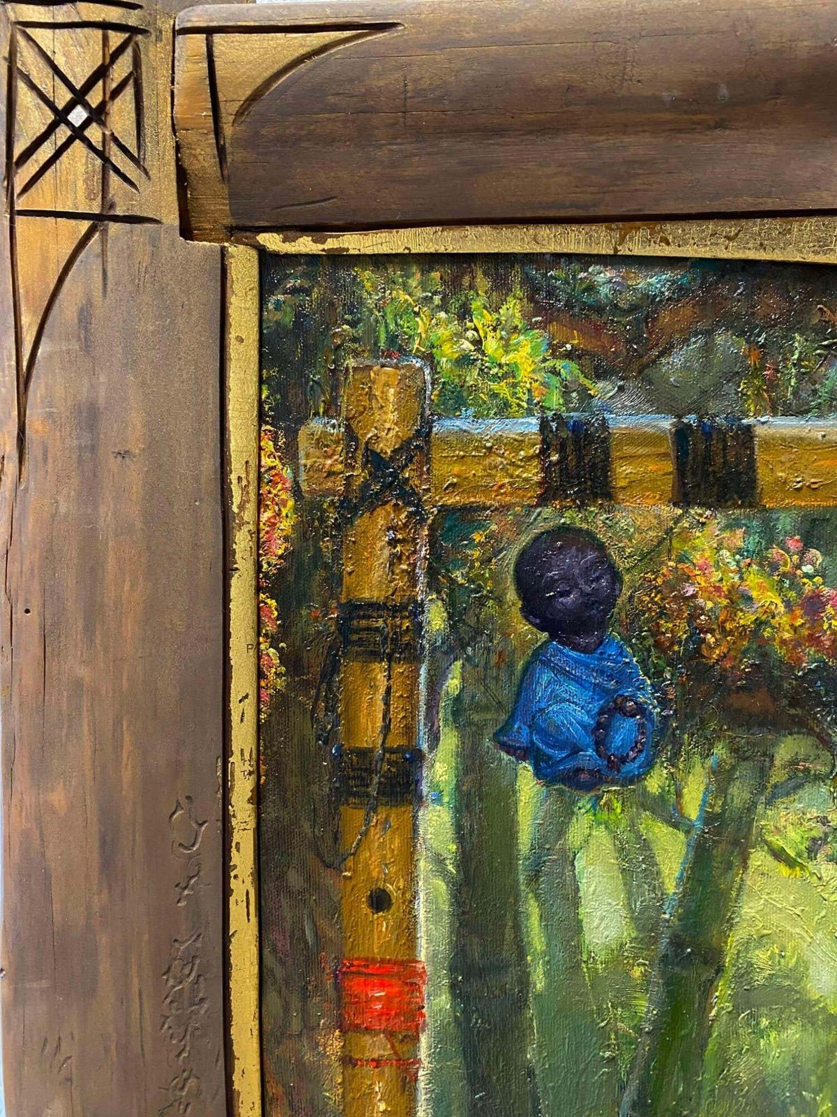 photo vinterior Igor Maikovbuddha Flute. 1994. Canvas, Oil, 80x106 Cm1994