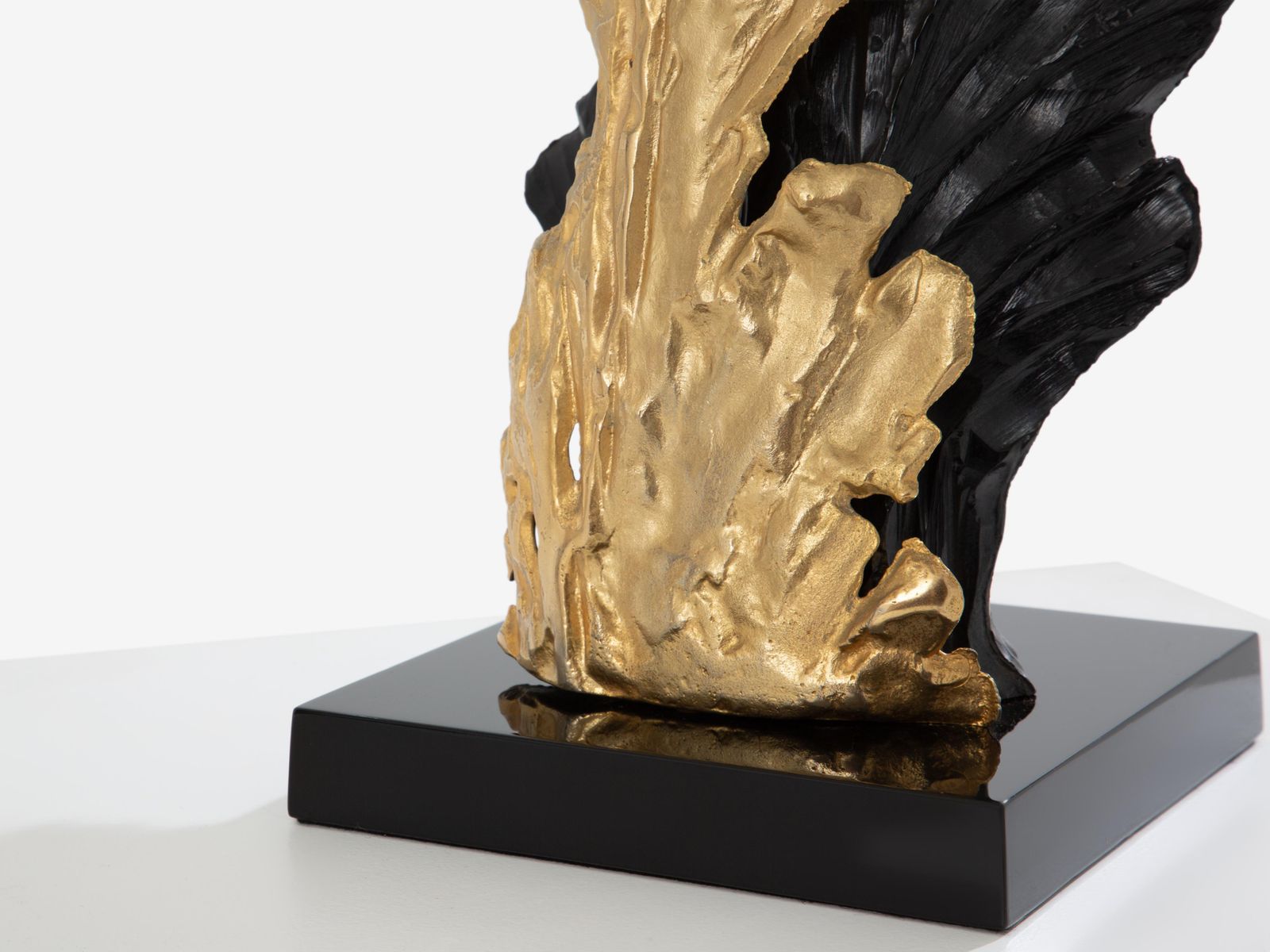 Philippe Cheverny Pair Of Large Resin And Bronze Table Lamps 1970s photo 10740.0