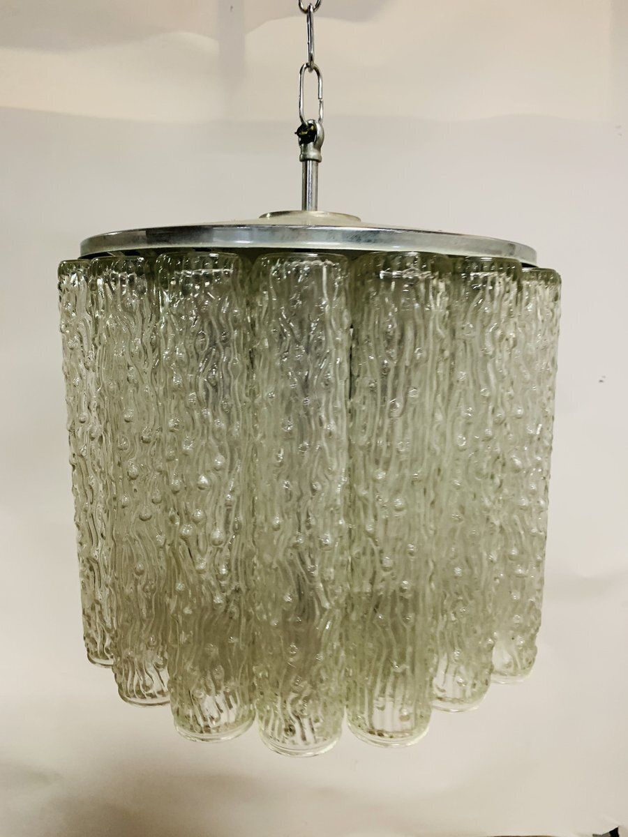 Italian Cone Chandelier By Paolo Venini For Venini, Early 1960s