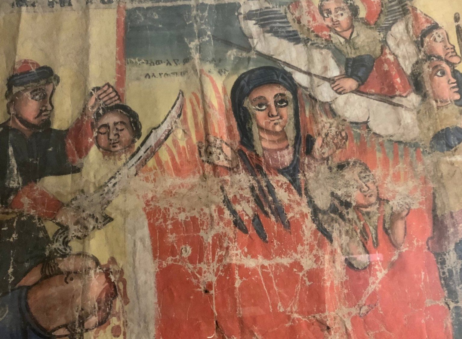 Greek Artist, Fresco Fragment, Before 1890, Artwork On Canvas photo for sale