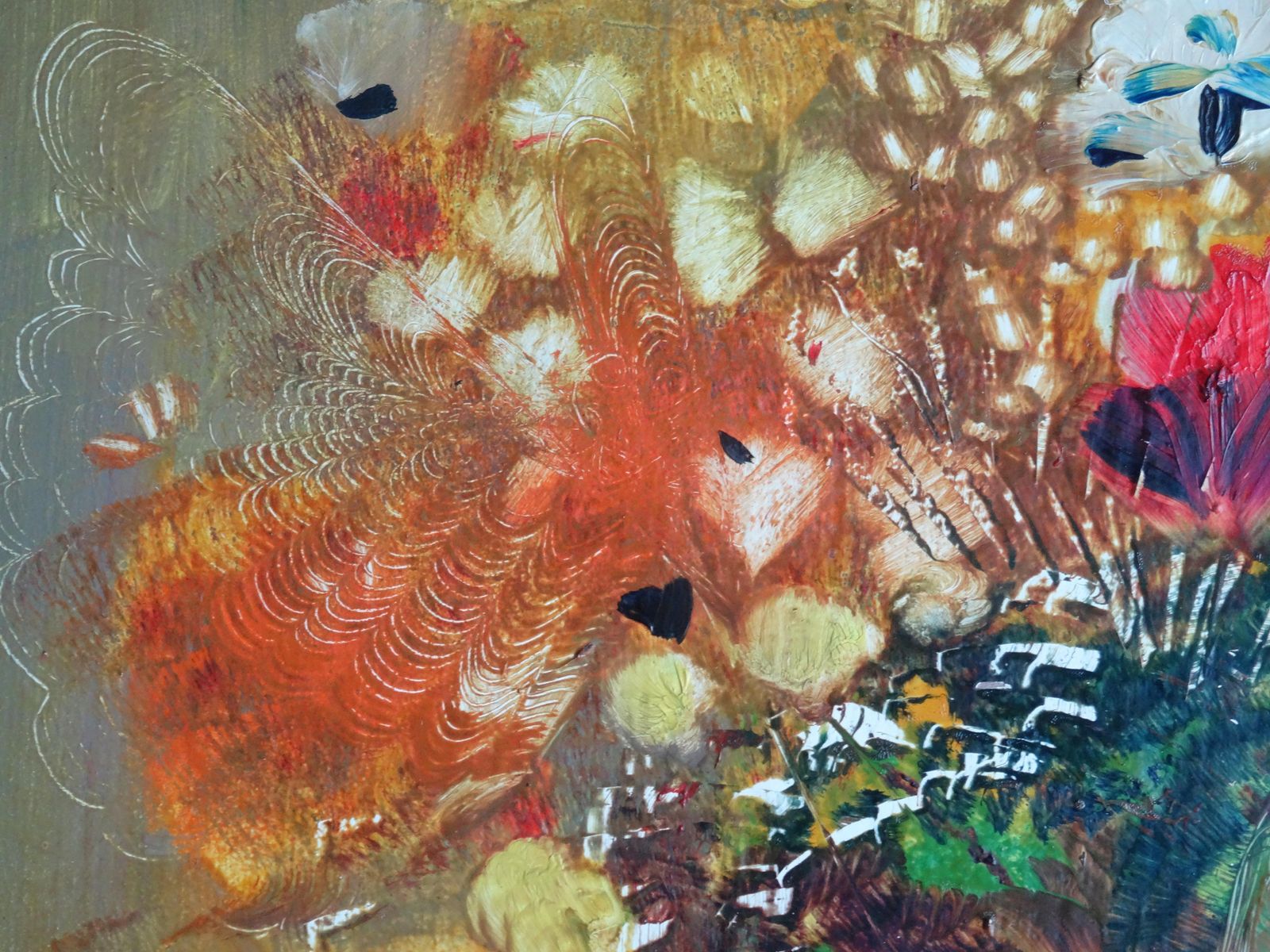 Juris Zvirbulissummer Flowers. 2002. Cardboard, Oil, 71x60 Cm2002 photo 1591.0
