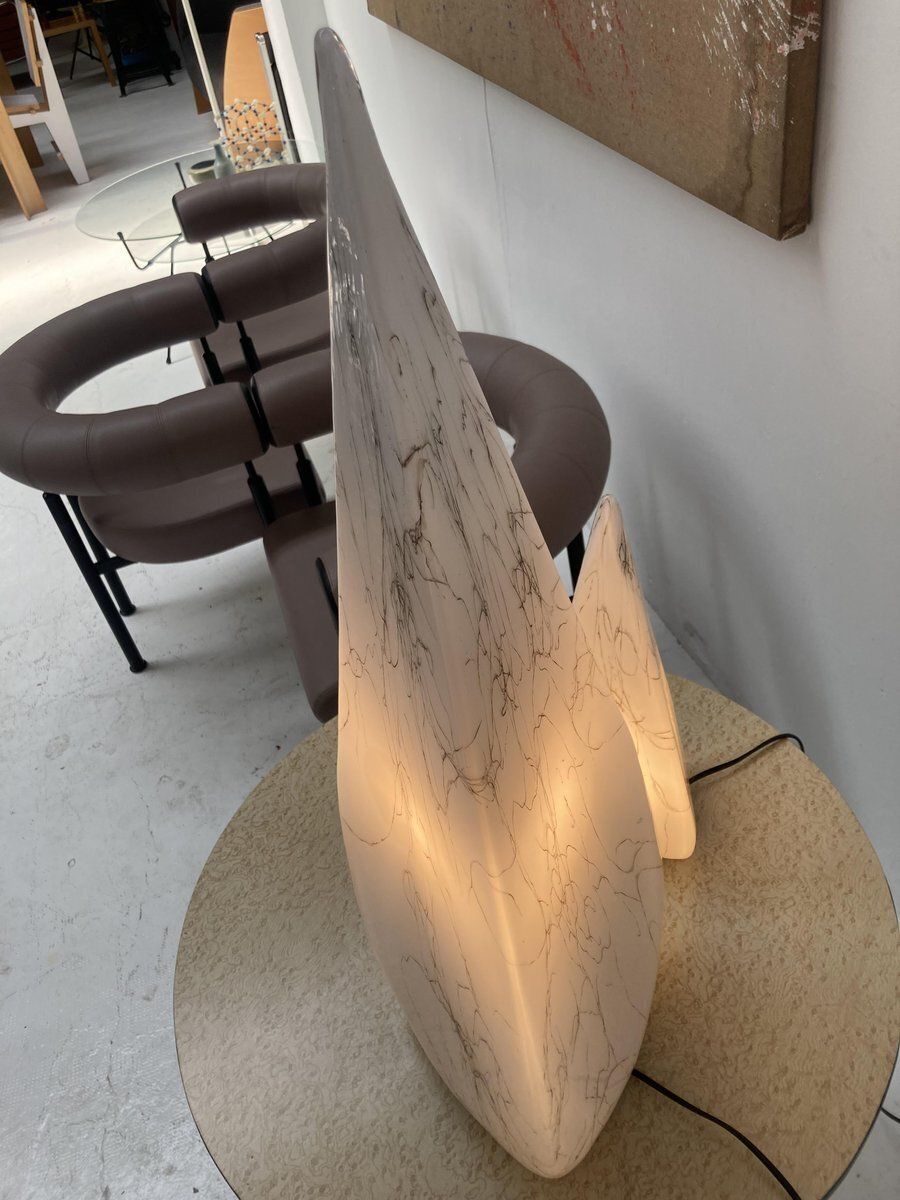 Murano Table Lamps Attributed To Lino Tagliapietra For Effetre, Italy, 1980s, Set Of 2 photo Lighting