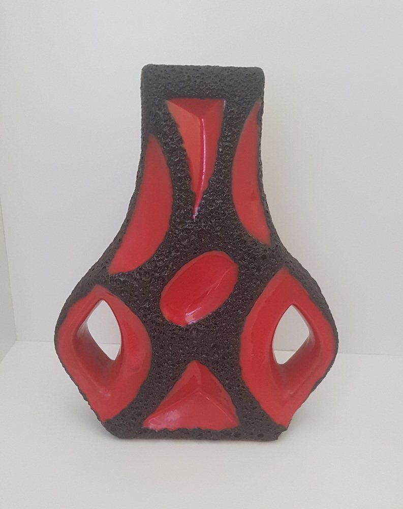 Fat Lava Guitar Vase From Roth, 1970s