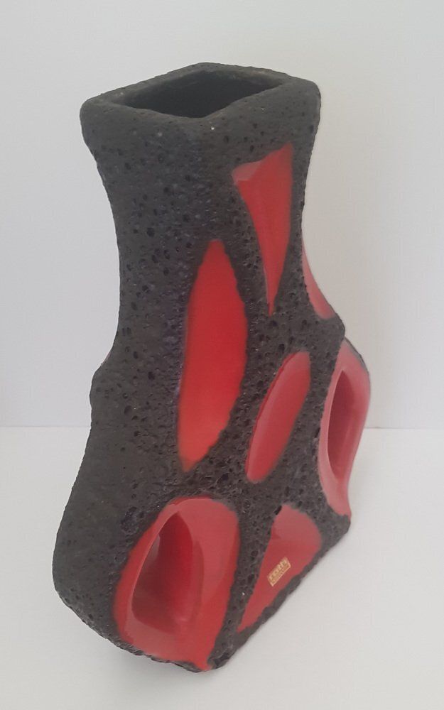 Fat Lava Guitar Vase From Roth, 1970s photo furniture