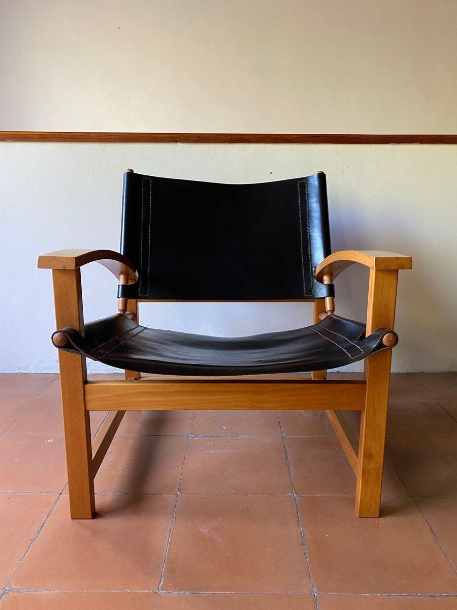 Safari Chairs From Hyllinge, 1970s, Set Of 2 photo for sale