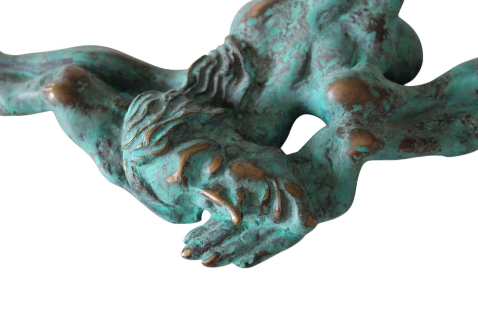 Ivars Mikelsonsivars Miķelsons (1962)   I Still Want To Sleep  Bronze H 66 Cm; W 30 Cm; L 40 Cm1990 photo furniture