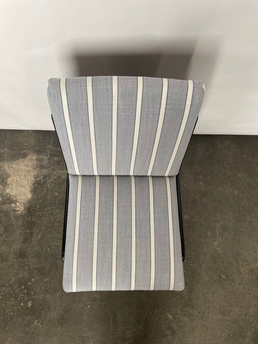 Striped Oase Lounge Chair By Wim Rietveld For Ahrend De Cirkel, 1958, 1950s photo Furniture