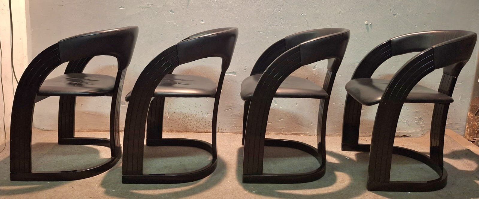 Springer Onassis Dining Chairs, Set Of 4 photo for sale