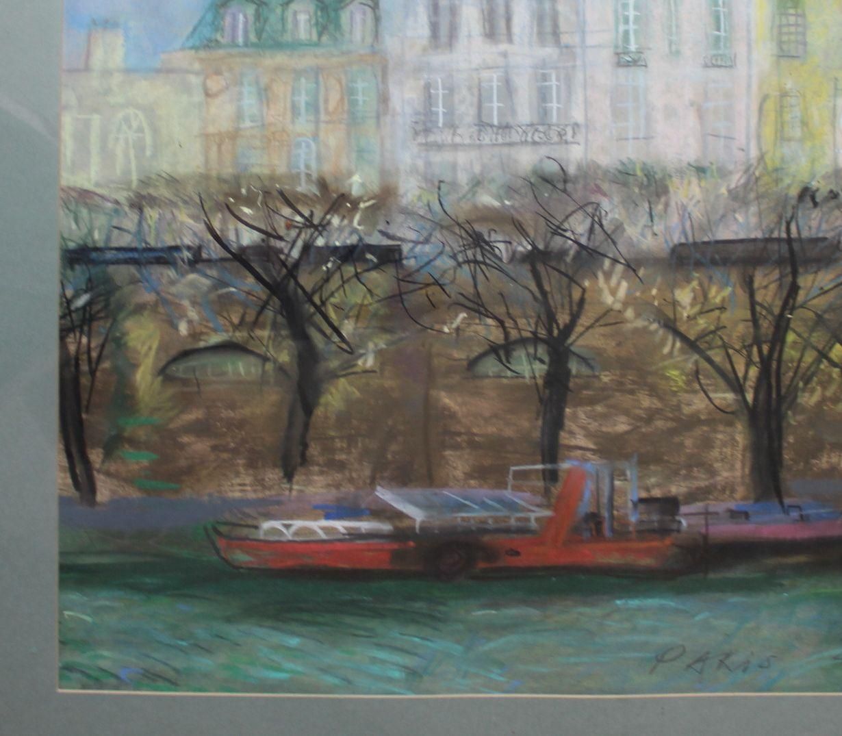 Arturs Nikitinsparis, Paper/Pastel, 61x72 Cm1997 photo Art