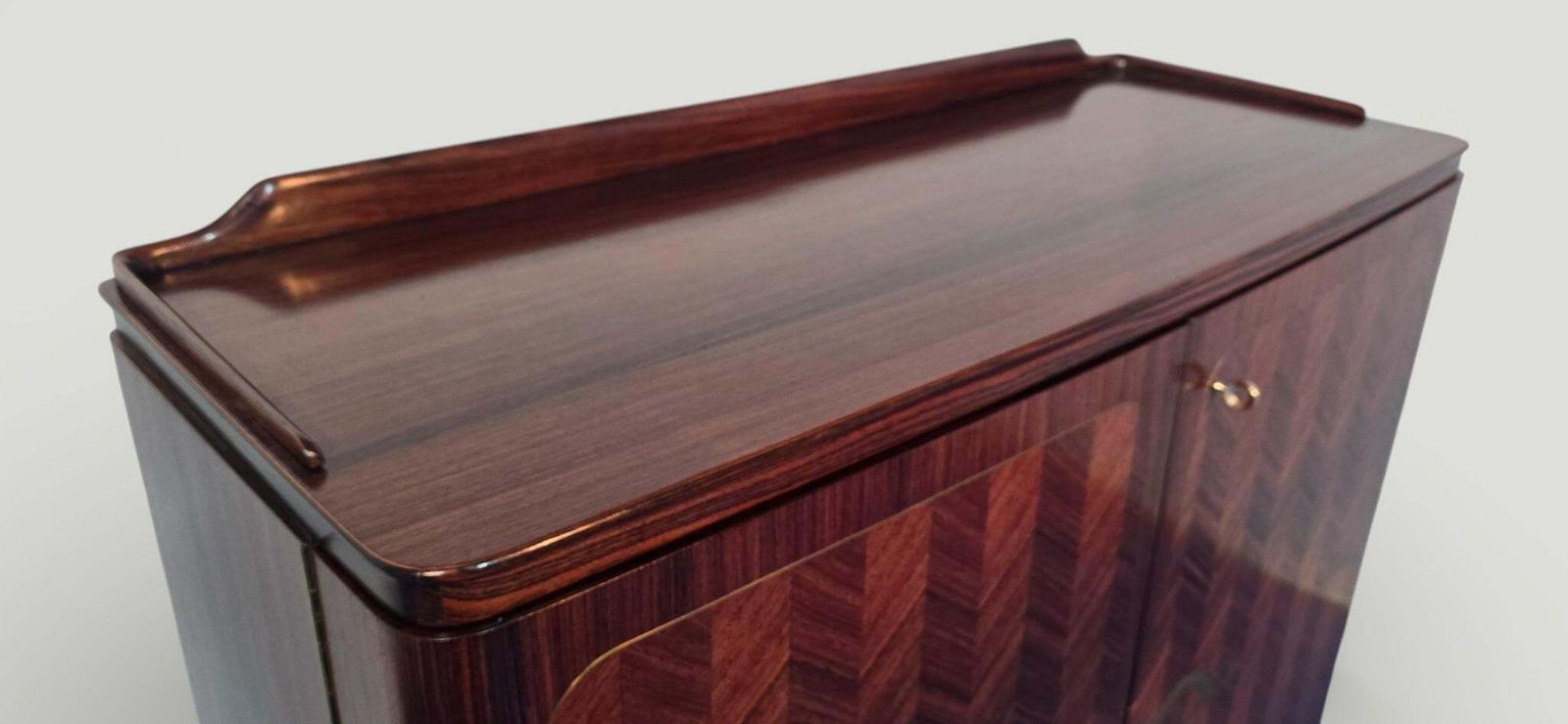 Italian Mid Century Sideboard Or Cabinet Bar Attributed To Paolo Buffa, 1950s photo buy