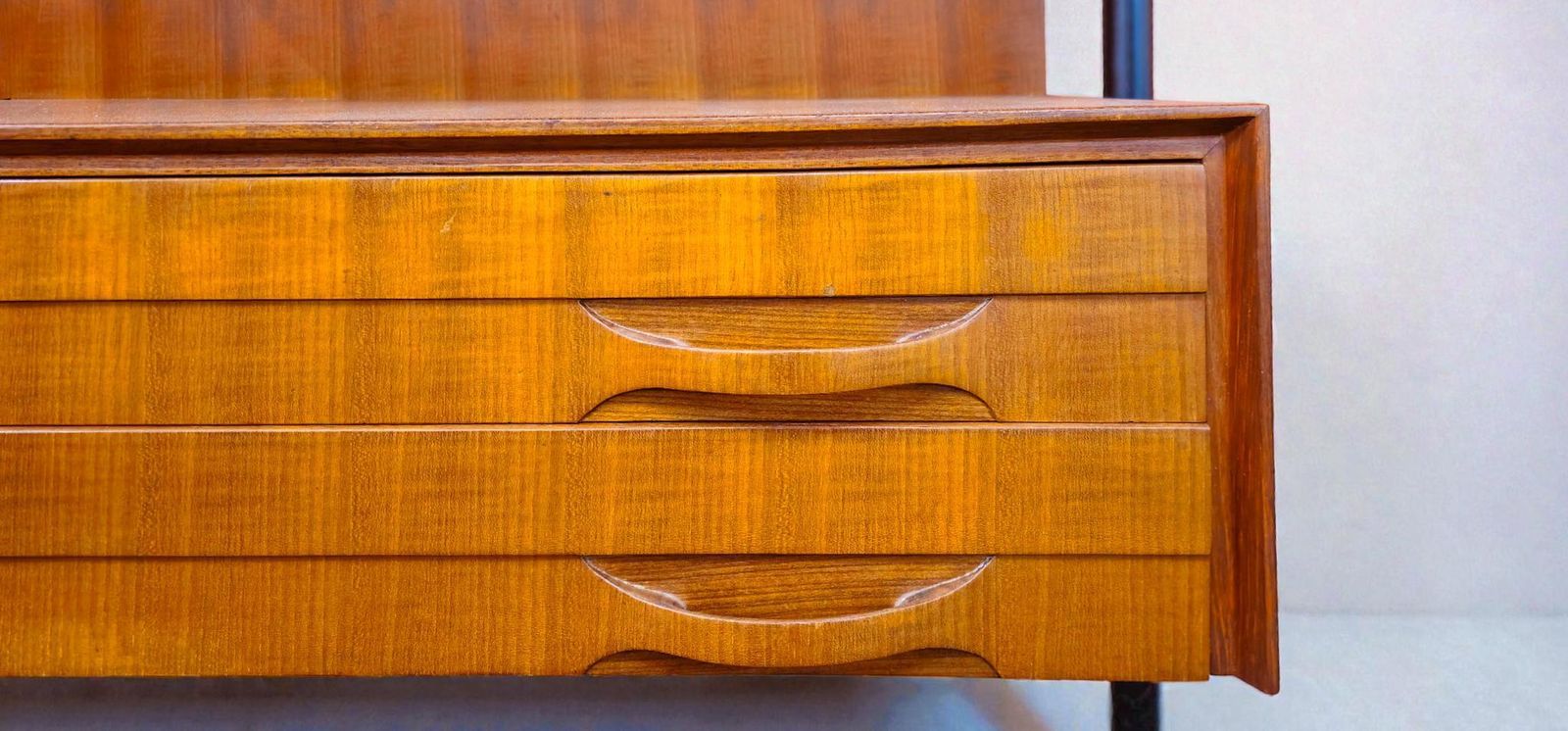 photo vinterior Italian Midcentury Sideboard Or Cabinet Bar Ignazio Gardella Style, 1958