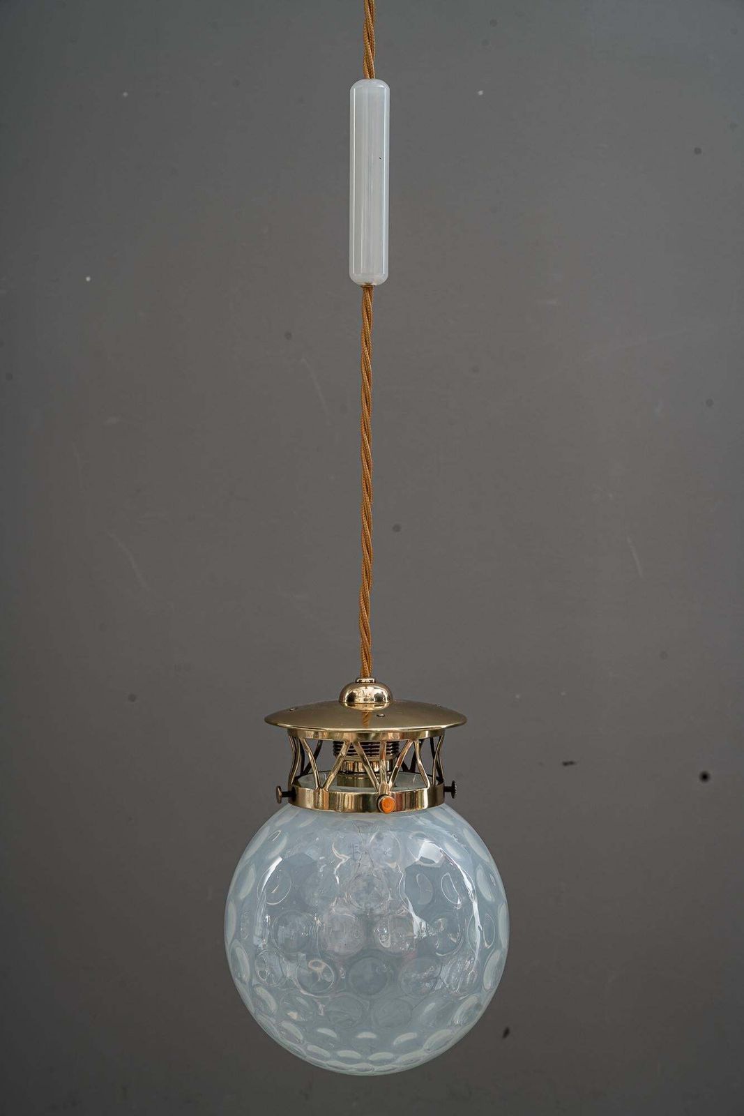 Koloman Moser Attributed To Bakalowits & Söhne Pendants With Loetz Glass Shade photo furniture