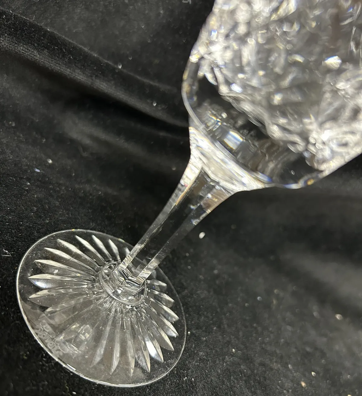 Stuart Crystal Westbury Set 4 Tall Wine Glasses 16cm photo vintage