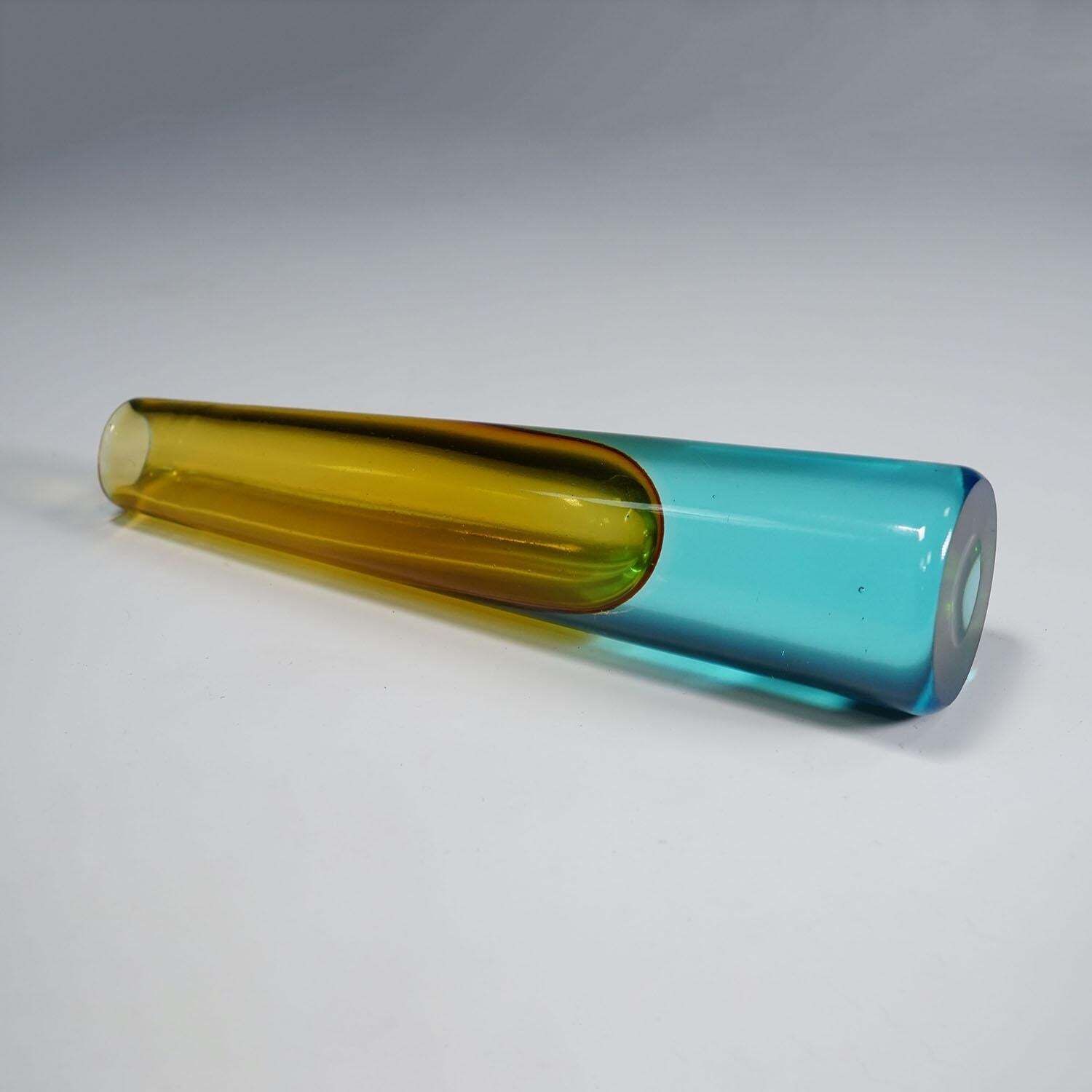 Vintage Murano Sommerso Glazen Vaas Van Salviati & Co., Ca. 1960 photo 429.0