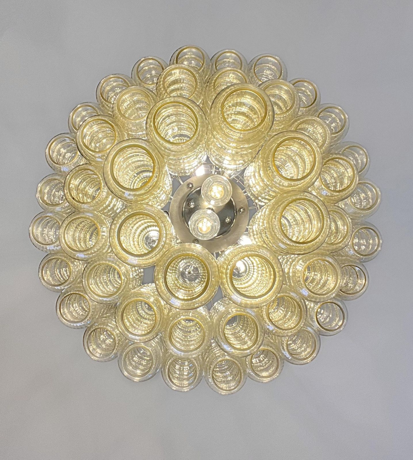 Italian Chandelier In Murano Glass, 1980s photo 2307.0
