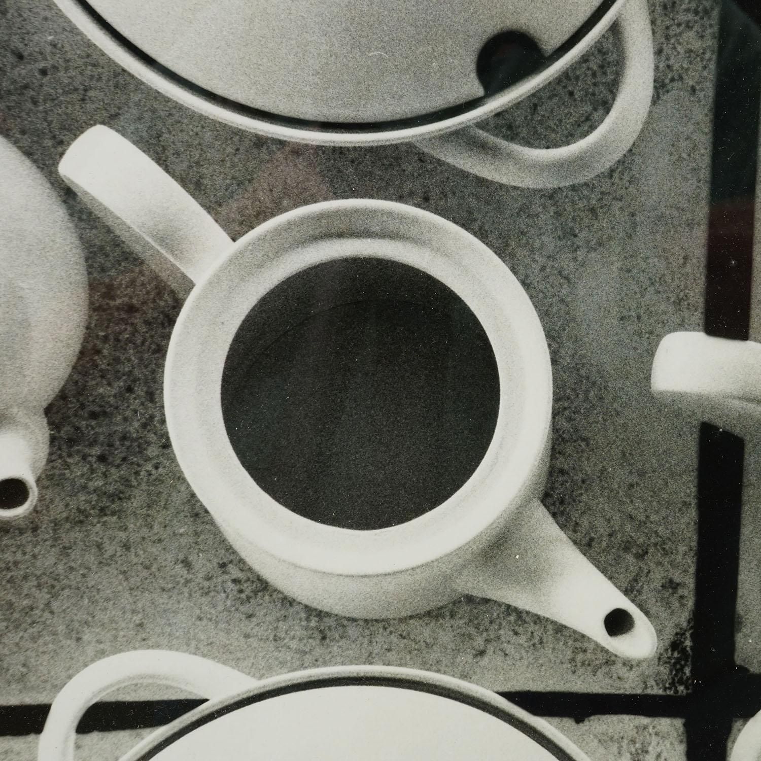Willi Moegle – Arzberg Porcelain Teapots And Cups, Ca. 1960 photo Home Decor