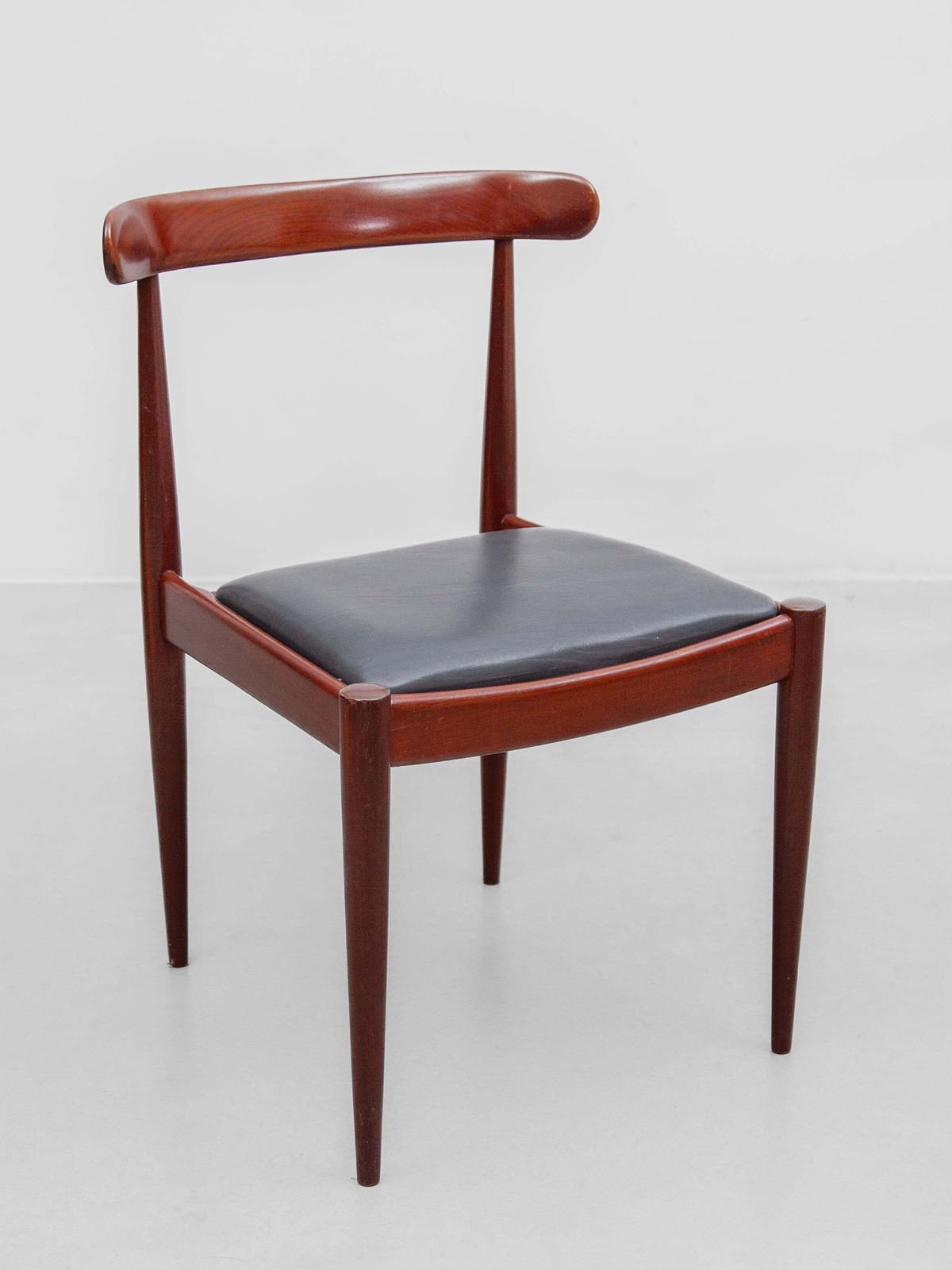 Set Of Six Dining Chairs Designed By Alfred Hendrickx, For Belform "Model 500" photo for sale