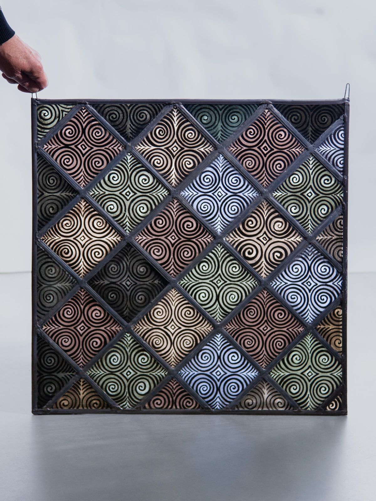 photo vinterior Stained Glass Window Art Deco