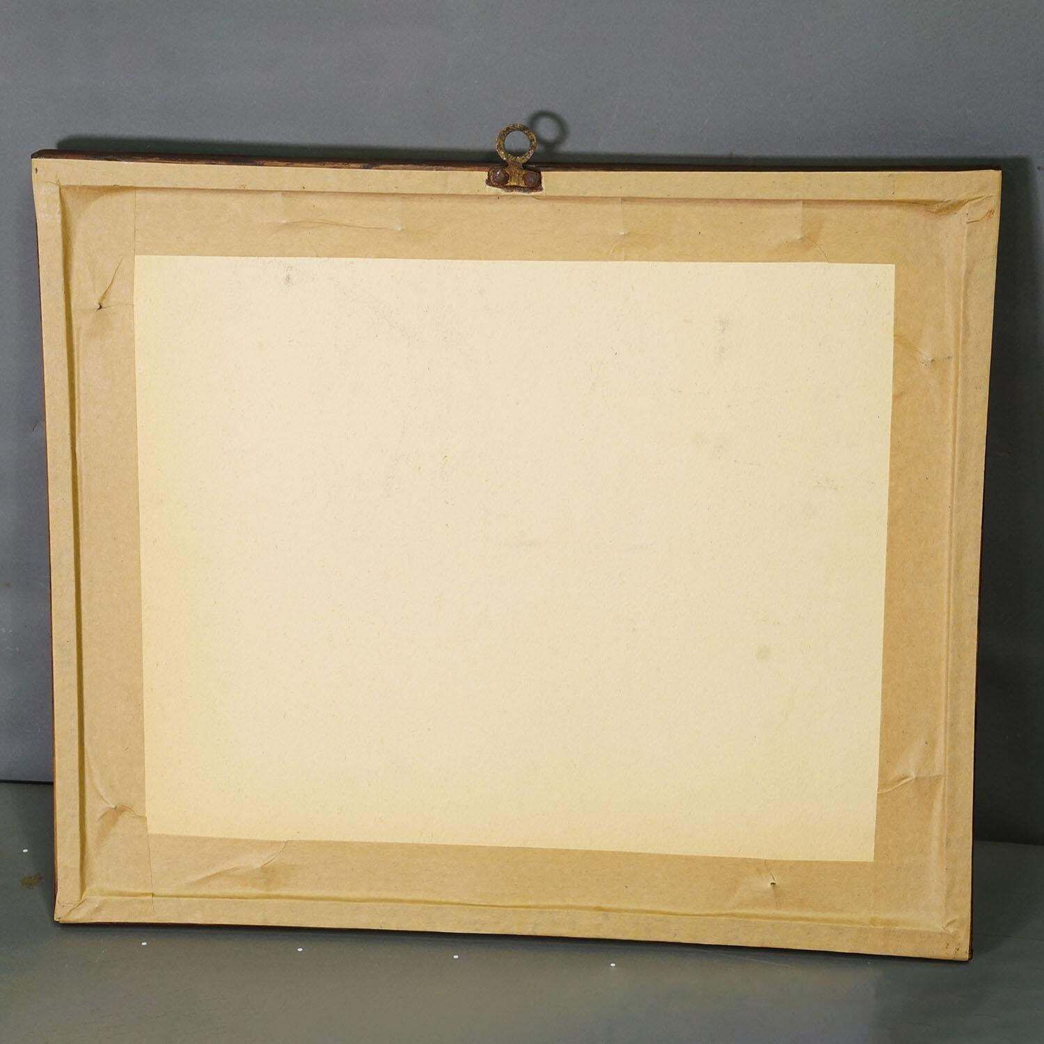 photo furniture Antieke Prent 'The Hunter's Awakening', Duitsland Eind 19e Eeuw