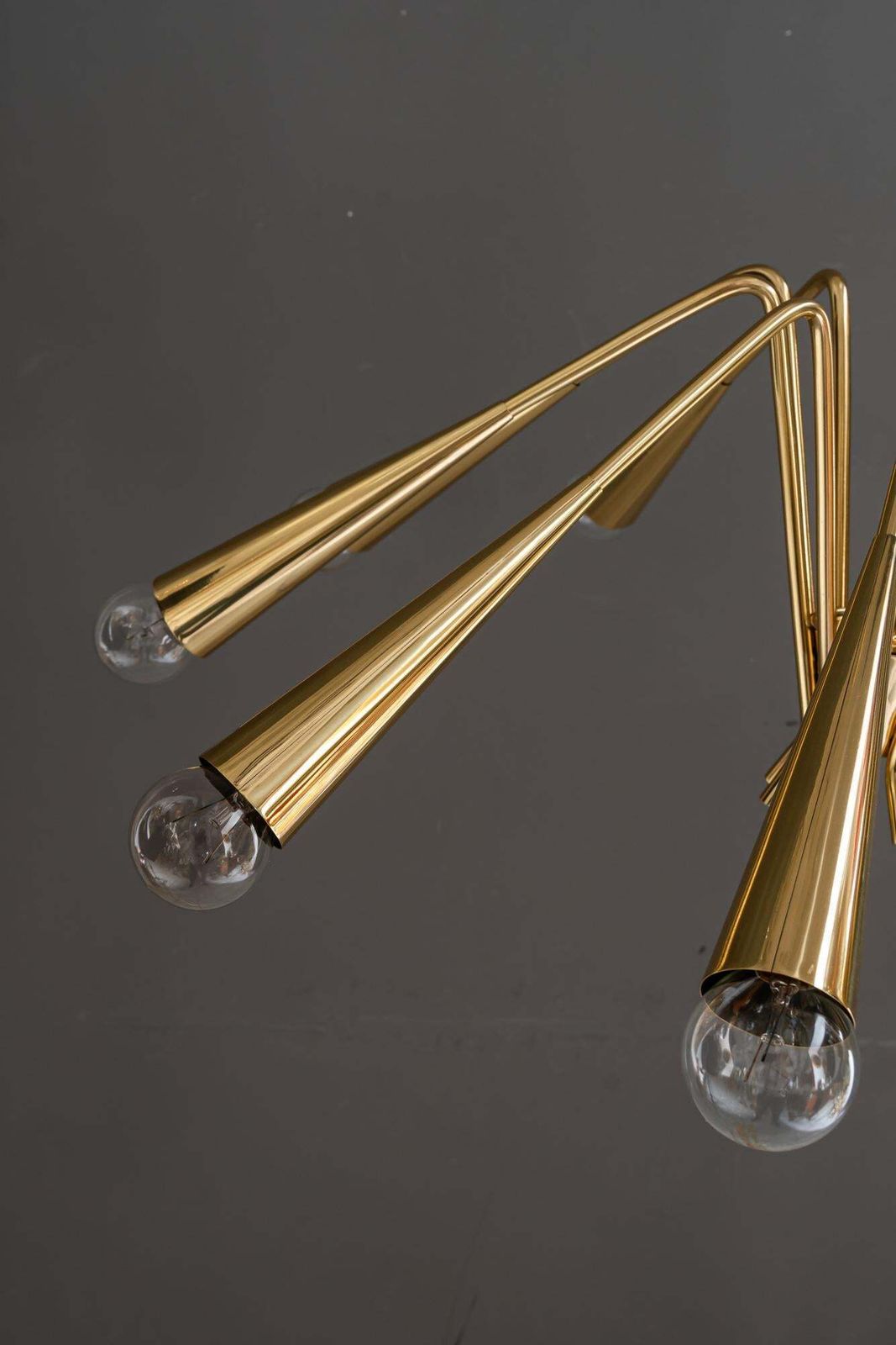 photo for sale 10 Arm Rupert Nikoll Chandelier Around 1960s