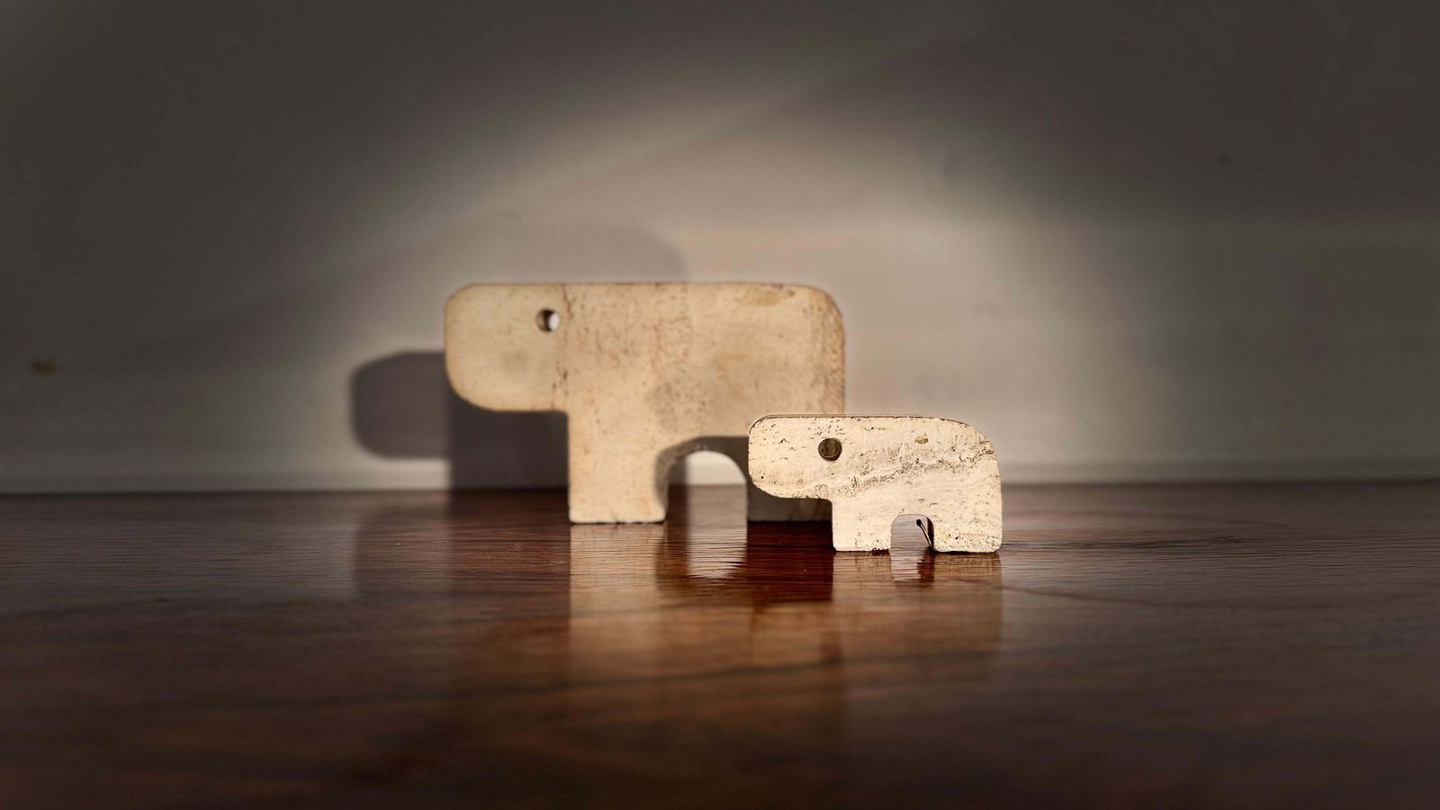Art Minimalist Animale Stone Sculpture Designed By Fratelli Manelli, 1970s photo