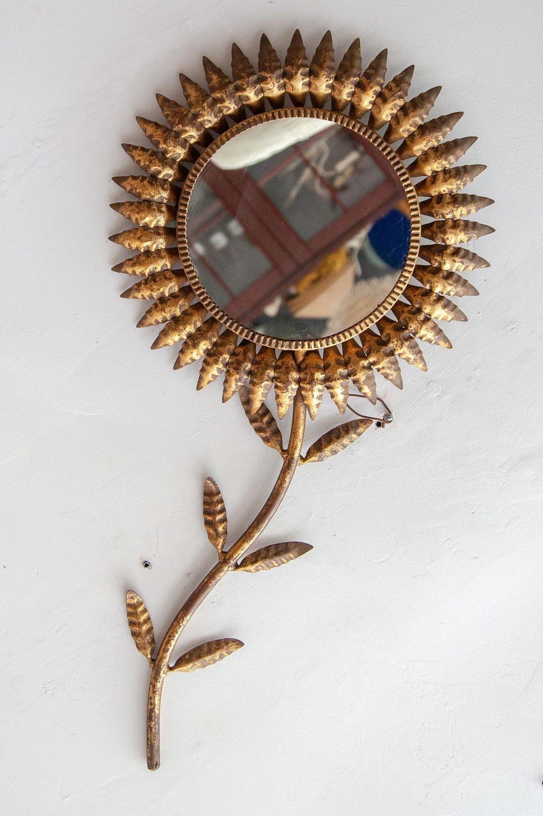 Sunburst Mirror, 1950s photo for sale