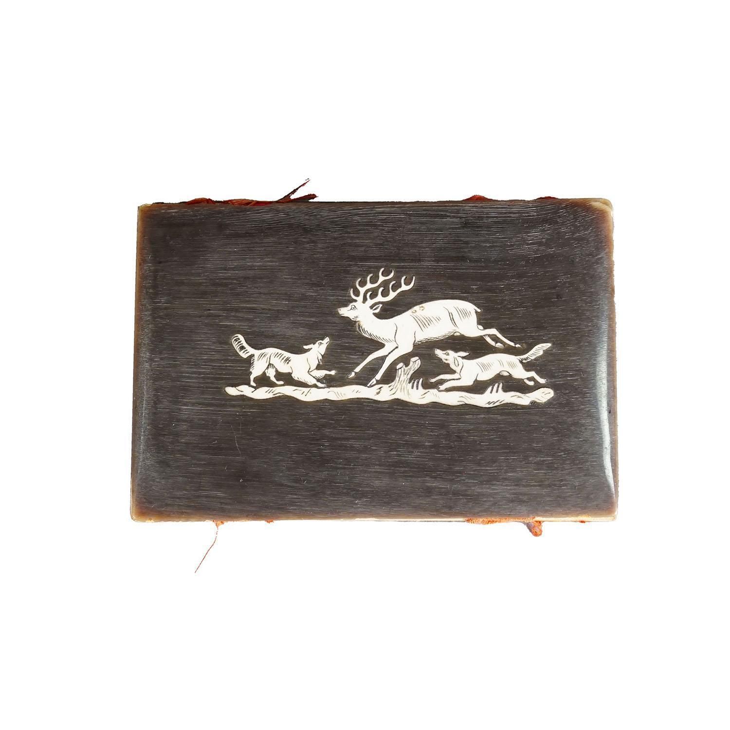 Antique Victorian Calling Card Case, Germany Ca. 1900 photo furniture