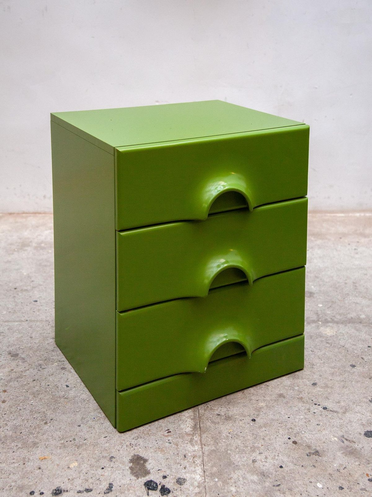 Space Age Green "Quadro" Chest Of Drawers By Jurgen Lange For Schönbuch, 1970s photo 1829.0
