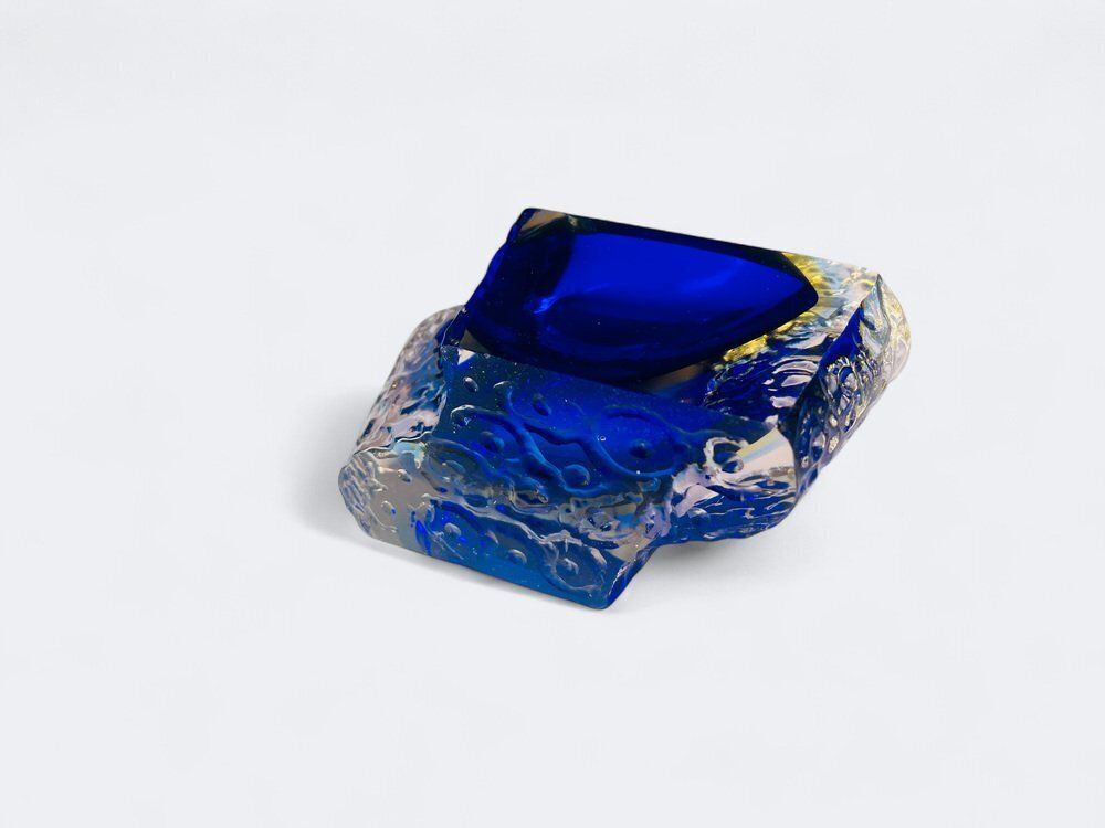 Murano Glass Ashtray By Alessandro Mandruzzato, Italy photo 173.0
