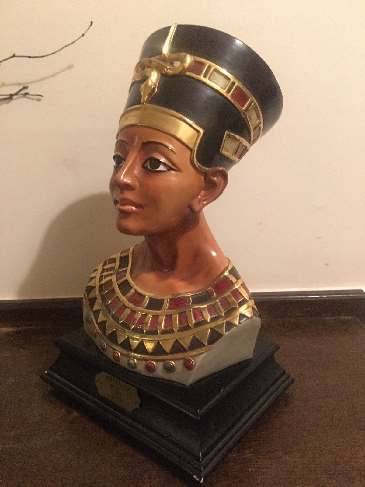 Capodimonte Italian Ceramic Nefertiti Bust Vintage G Cortese Vintage Sculpture photo 131.0