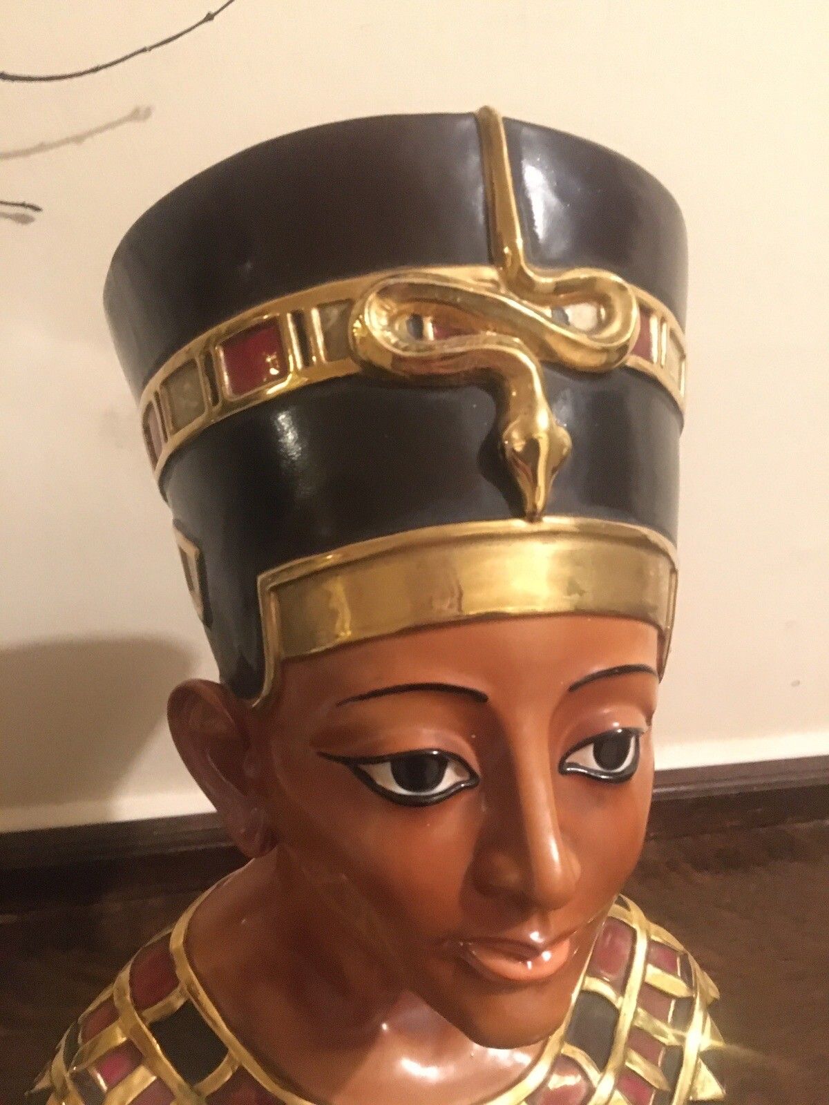 photo buy Capodimonte Italian Ceramic Nefertiti Bust Vintage G Cortese Vintage Sculpture