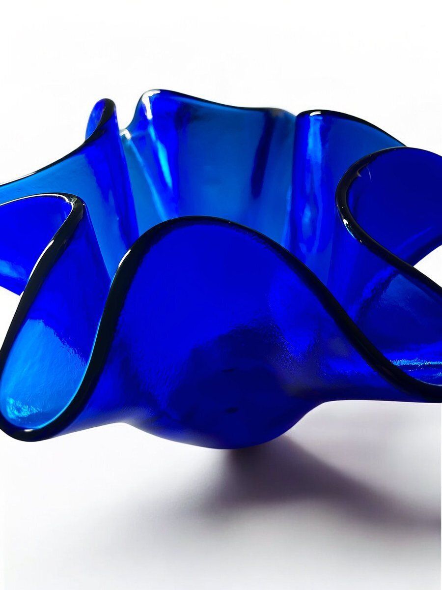 Handkerchief Murano Glass Vase By Dogi photo 304.0