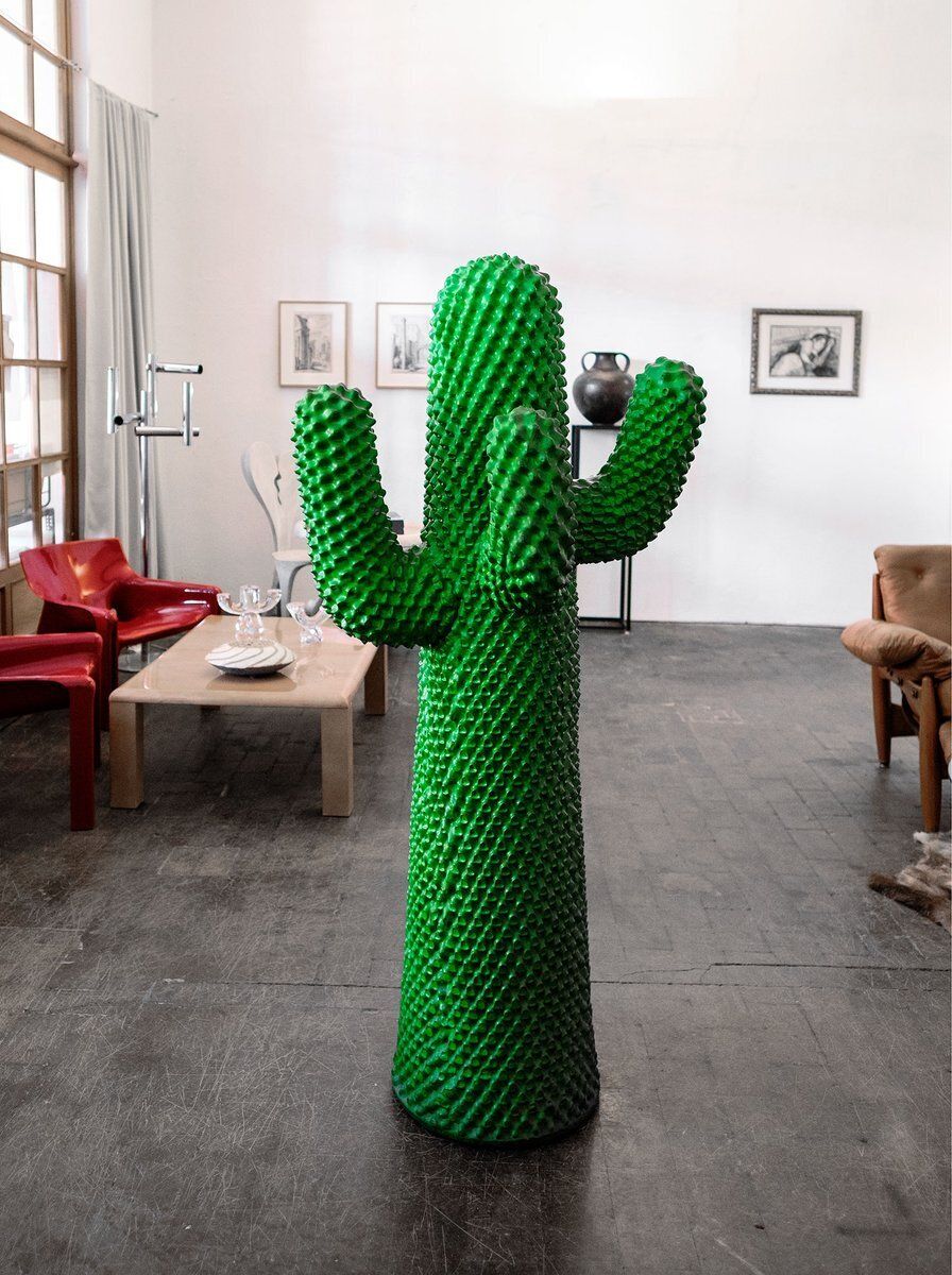 Cactus Coat Rack By Guido Drocco & Franco Mello For Gufram, 1986 photo for sale