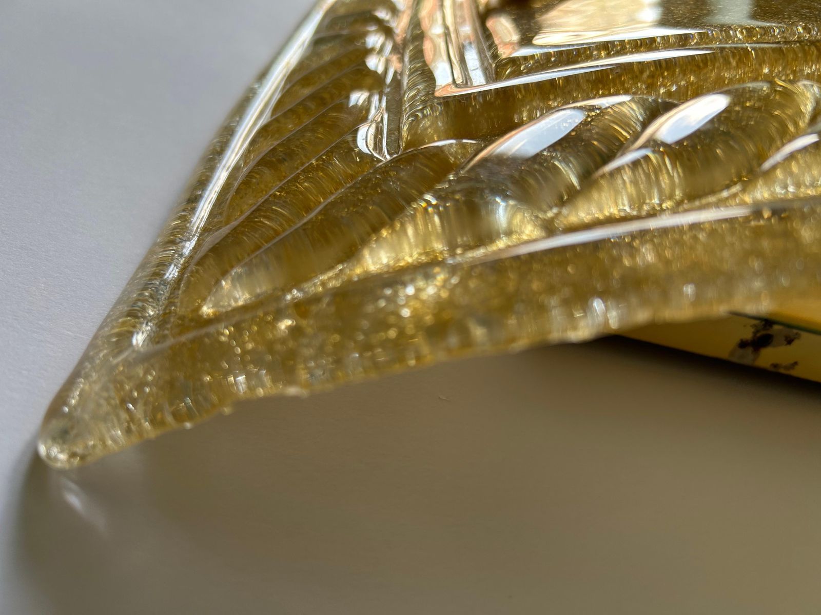 photo furniture Gold Sparkle In The Night, Pair Of Marvelous Murano Wall Lights, 1990's