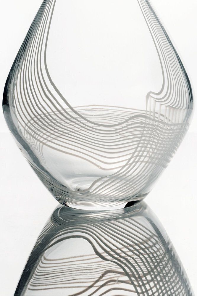 Arabesque Vase By Vicke Lindstrand For Kosta, Sweden photo for sale