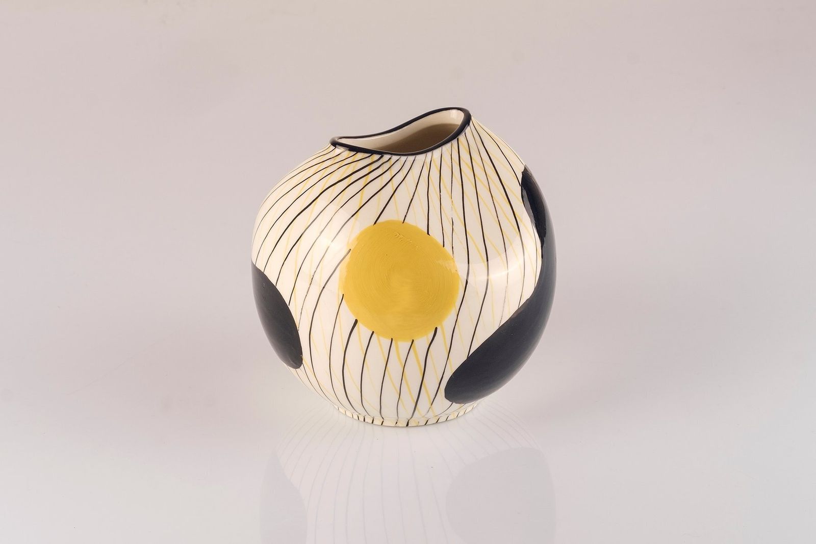 Sculptural Ceramic Vase Hawaii By Elfi Stadler For Schramberg, Germany photo furniture
