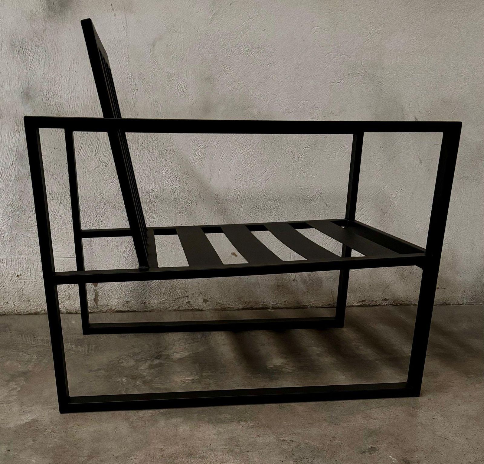 New Wrought Iron Large Lounge Armchair For Outdoor And Indoor photo Garden Furniture
