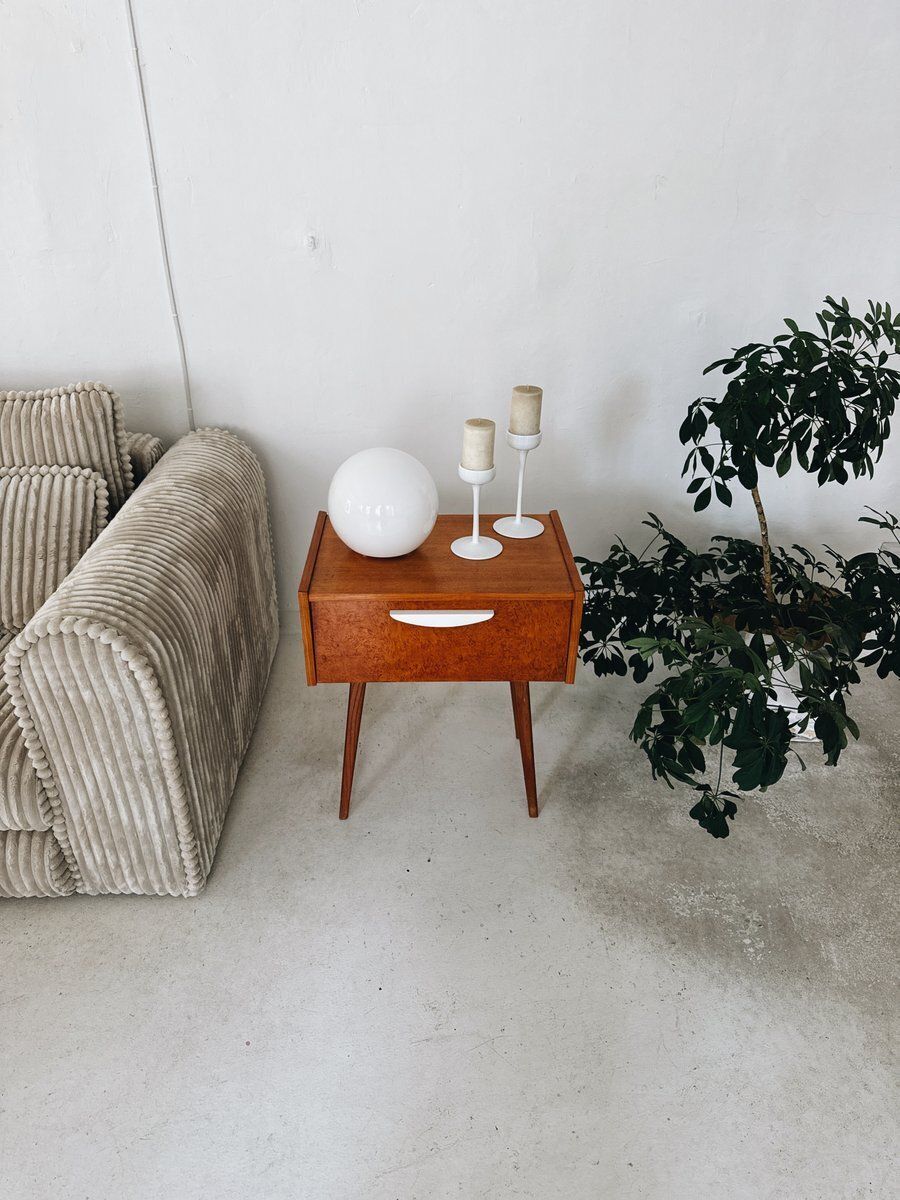 Mid Century Czech Nightstands, 1960s, Set Of 2 photo furniture