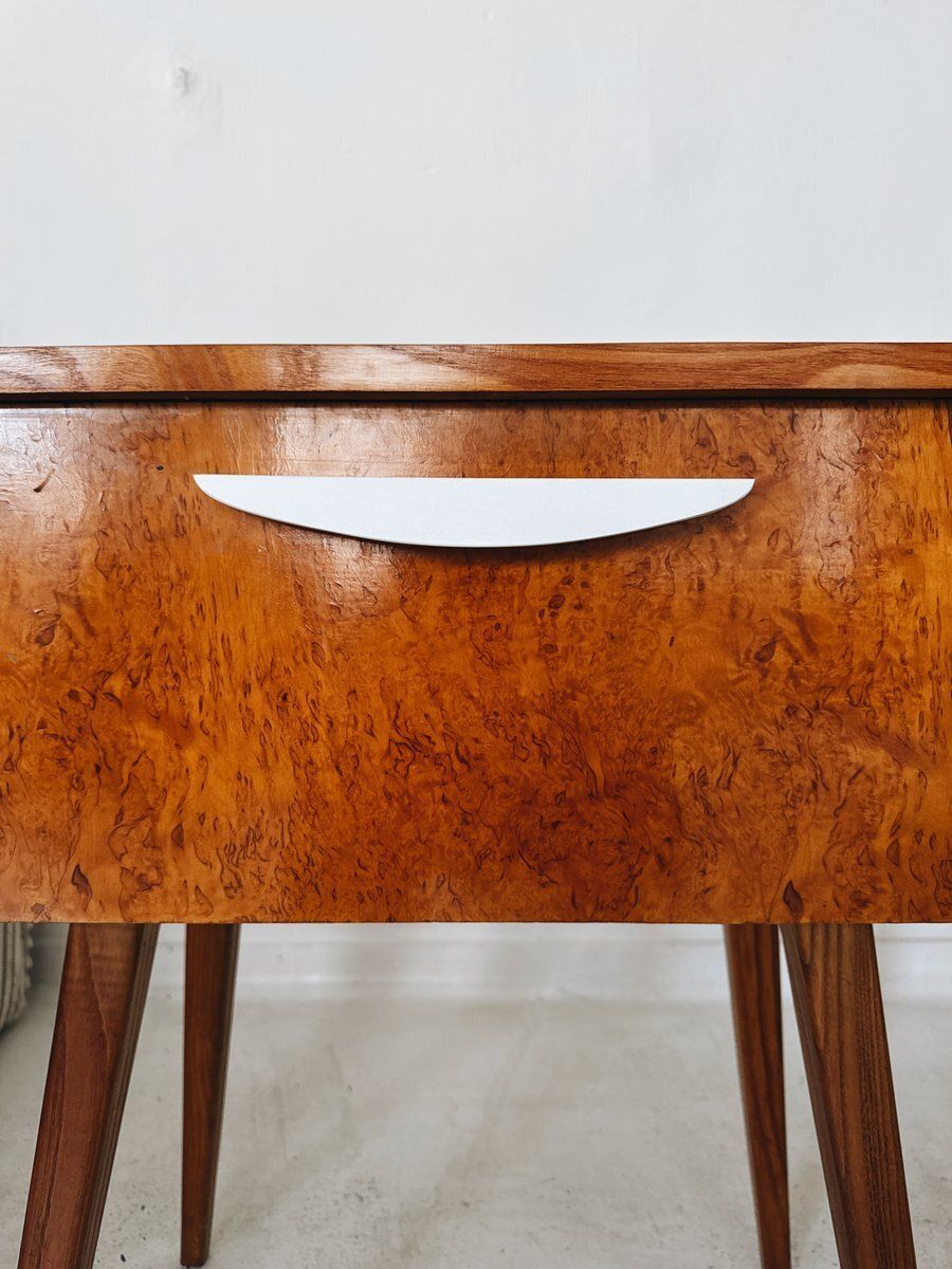 Mid Century Czech Nightstands, 1960s, Set Of 2 photo vinterior