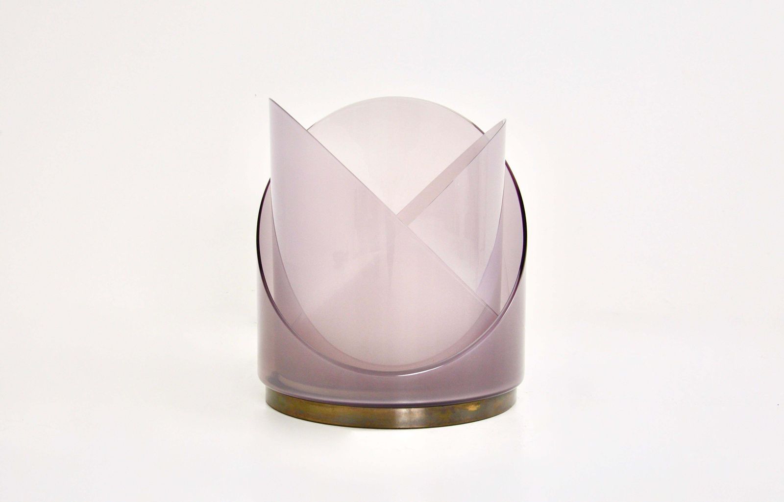Lt300 Glass Table Lamp By Carlo Nason For Mazzega, 1970s photo Lighting